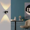SCHÖNER WOHNEN LED-Wandleuchte 2flg schwarz^ Wandleuchten
