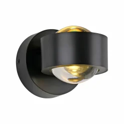 SCHÖNER WOHNEN LED-Wandleuchte 2flg schwarz^ Wandleuchten