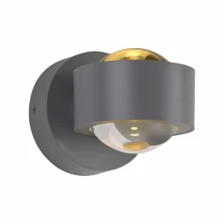 Wandleuchten>SCHÖNER WOHNEN LED-Wandleuchte 2flg silberfarben