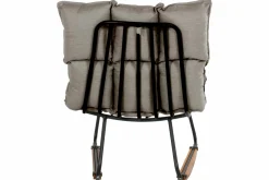 SCHÖNER WOHNEN Schaukelstuhl schwarzbeige^ Lounge Sessel