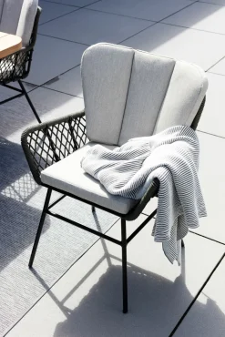 SCHÖNER WOHNEN Stuhl schwarz^ Gartensessel