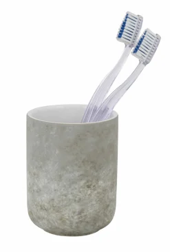 SCHÖNER WOHNEN Zahnputzbecher grau^ Badzubehör|Badaccessoires