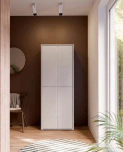 Schuhschrank grau^ Schuhschränke