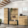 Schuhschränke> Schuhschrank graubraun