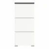 Schuhschrank grauweißsilberfarben^ Schuhschränke