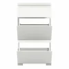 Schuhschrank weißsilberfarben^ Schuhschränke