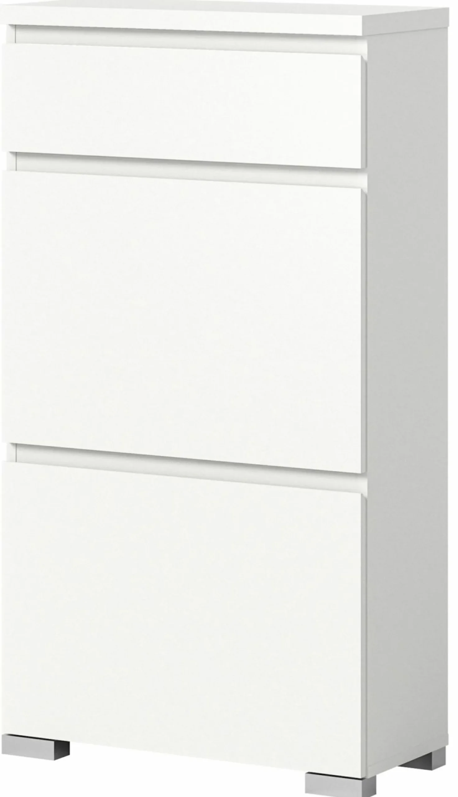 Schuhschrank weißsilberfarben^ Schuhschränke