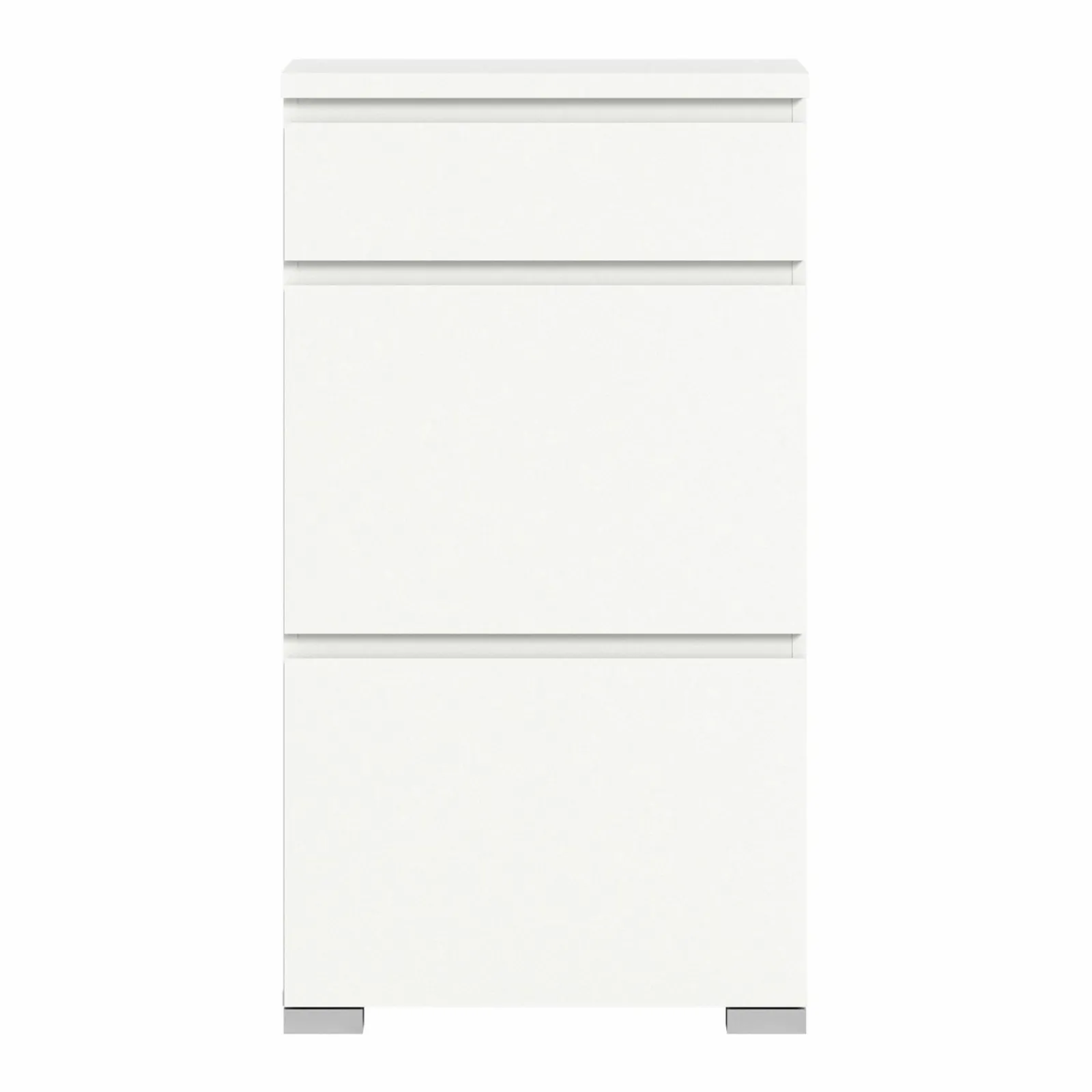 Schuhschrank weißsilberfarben^ Schuhschränke