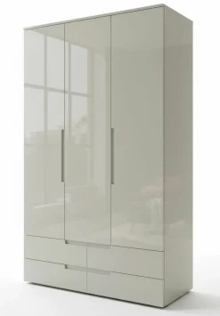 Kleiderschränke>self Drehtürenschrank 3-trg. weiß