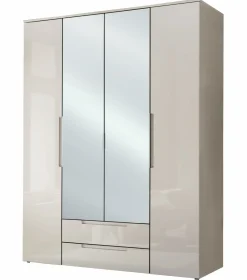 self Drehtürenschrank 4-trg. weiß^ Kleiderschränke