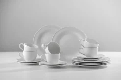 Seltmann Kaffeegeschirr 18tlg. weiß^ Geschirrsets