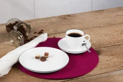Seltmann Kaffeegeschirr 18tlg. schwarz^ Geschirrsets