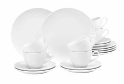 Geschirrsets>Seltmann Kaffeegeschirr 18tlg. weiß