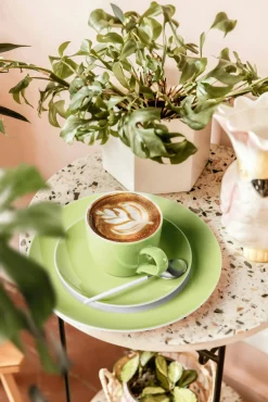 Seltmann Kaffeeobertasse 260ml grün^ Tassen