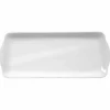 Serviergeschirr>Seltmann Kuchenplatte eckig 35x15cm weiß
