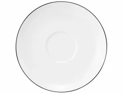 Seltmann Milchkaffeeuntertasse 16cm schwarz^ Tassen