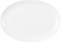 Seltmann Servierplatte oval 35x24cm weiß^ Serviergeschirr