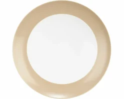 Speiseteller>Seltmann Suppenteller 23,5cm beige