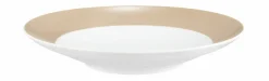 Speiseteller>Seltmann Suppenteller 23,5cm beige