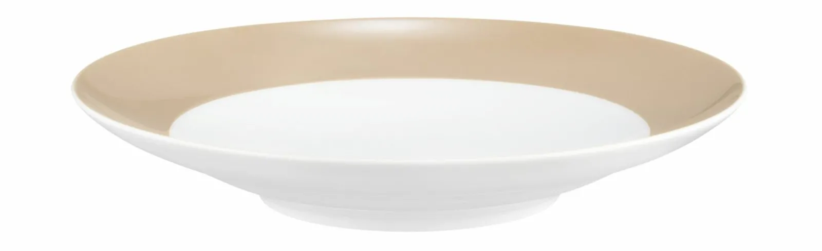 Speiseteller>Seltmann Suppenteller 23,5cm beige