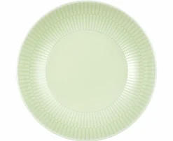 Seltmann Suppenteller 21cm grün^ Suppenteller