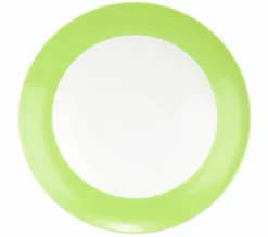 Speiseteller>Seltmann Suppenteller 23,5cm grün