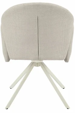 Sessel mit Armlehne drehbar beige^ Esszimmerstühle