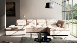 set one by Musterring Eckgarnitur U-Form braun^ Sofas & Couches
