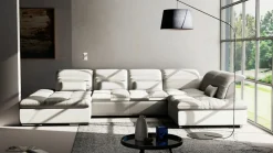 set one by Musterring Eckgarnitur U-Form grau^ Sofas & Couches