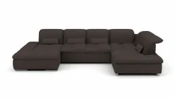 Sofas & Couches>set one by Musterring Eckgarnitur U-Form grau