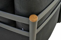 SIENA GARDEN Eckmodul schwarzgrau^ Gartensofas