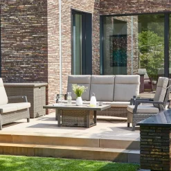 SIENA GARDEN Gartenbank grau^ Gartensofas