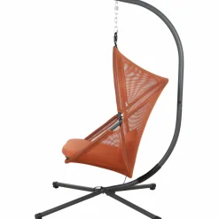 SIENA GARDEN Gartenhängesesssel Set 2-tlg rot^ Hängesessel