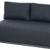 Gartensofas>SIENA GARDEN Gartensofa 2-Sitzer schwarzgrau