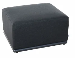 Gartensofas>SIENA GARDEN Hocker schwarzgrau