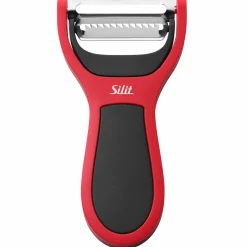 Küchenzubehör>Silit Schäler 2in1 schwarz
