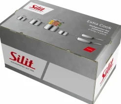 Silit Topfset 6tlg. silberfarben^ Topfsets