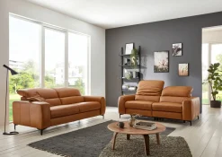 Sofa 2-sitzig braun^ Sofas & Couches