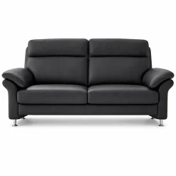 Sofa 2-sitzig schwarz^ Sofas & Couches