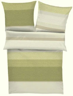 s.Oliver Satin-Bettwäsche grünbeige^ Satin