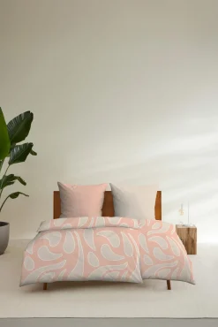 Satin>s.Oliver Satin-Bettwäsche orange