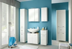 Spiegelschrank weiß^ Badmöbel