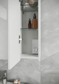 Spiegelschrank weiß^ Badmöbel