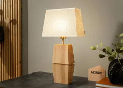 Spot Light Tischleuchte 1flg beigebraungrau^ Tischleuchten