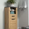 Standschrank braun^ Badmöbel