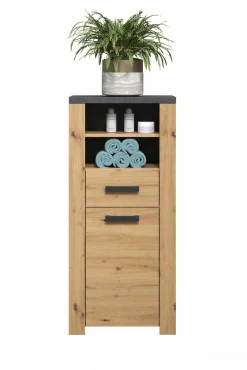 Standschrank braun^ Badmöbel