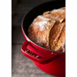 Staub Bräter 24cm rot^ Bräter & Schmortöpfe