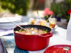 Staub Bräter 24cm rot^ Bräter & Schmortöpfe