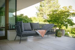 STERN Bank/Liege rotschwarz^ Gartenbänke