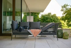 STERN Bank/Liege rotschwarz^ Gartenbänke
